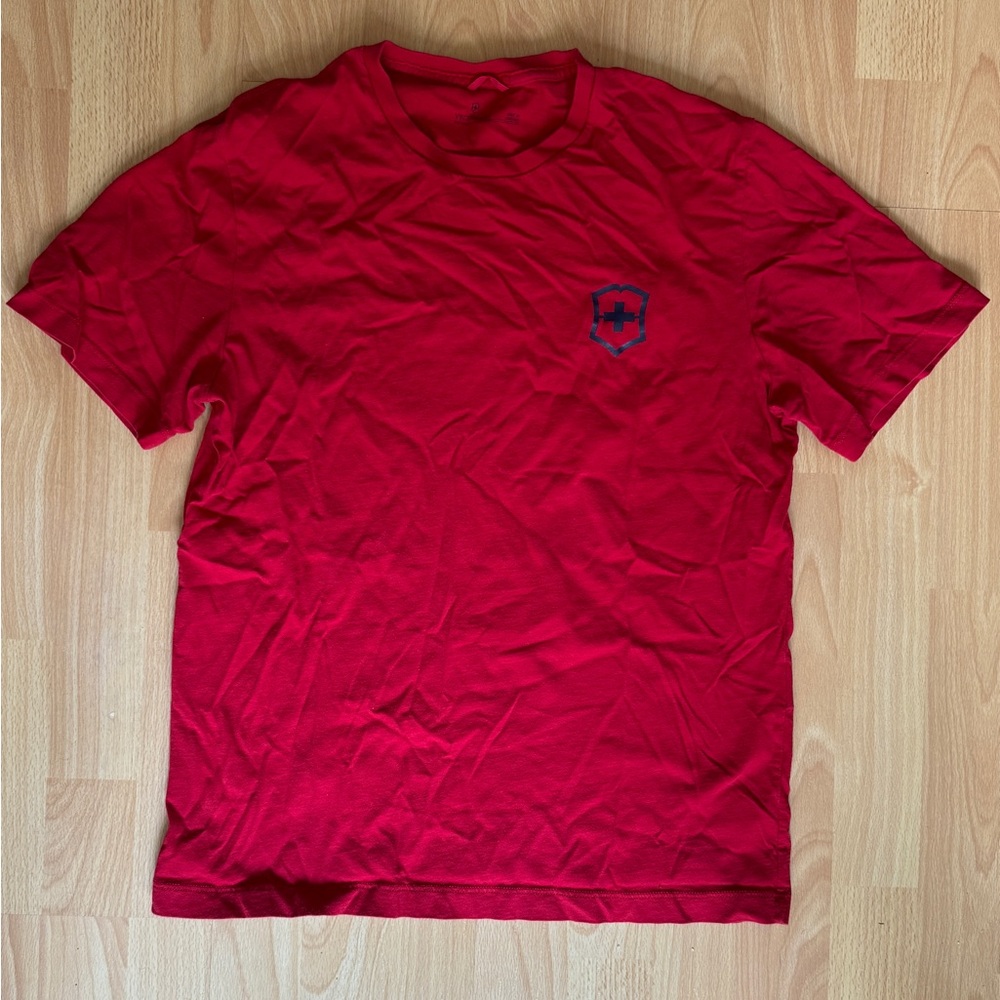 Victorinox Red Short Sleeve Men's Tee